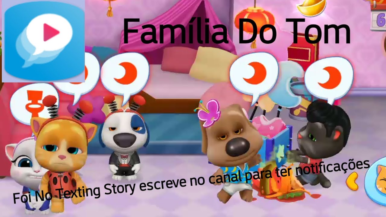 A Família Do Tom Foi No Texting Story! 