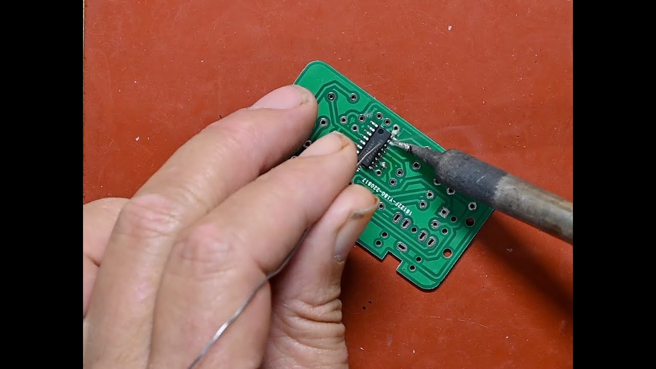 C.K. builds a Tiny FM radio kit