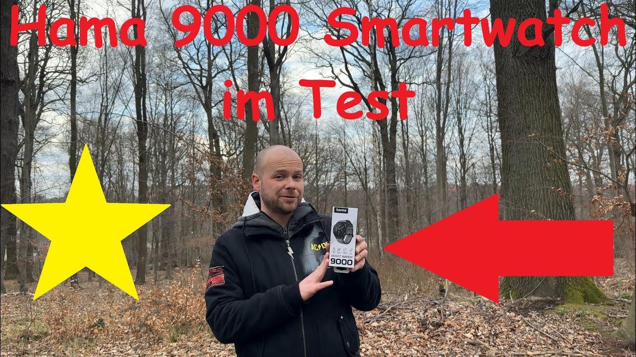 Hama 9000 Smartwatch im Test