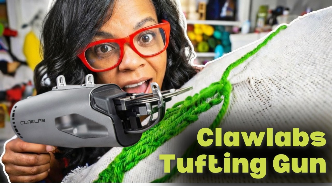 Use Clawlab H1 Tufting Gun | The first skill learned in 2026