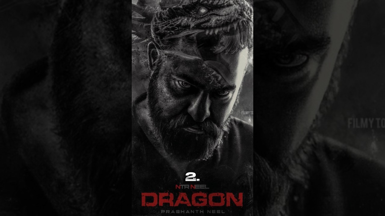 Top 6 JR. NTR Upcoming Pan India Action thriller movies #ntrneel #dragon #movie #war2