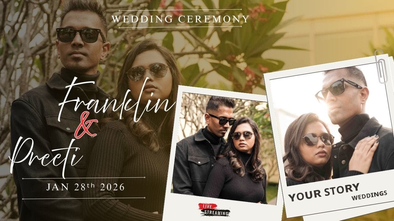 FRANKLIN & PREETI || Wedding Ceremony