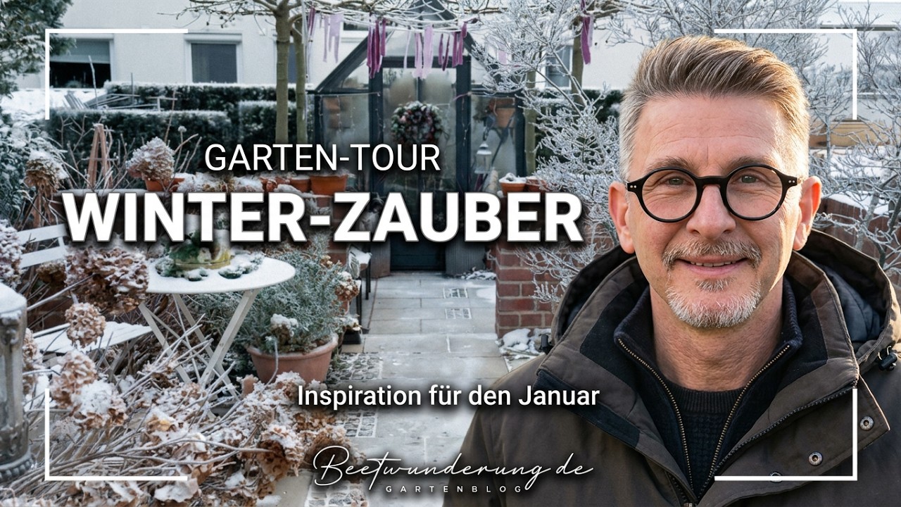 Garden / Garten: Garden tour Winter 2024 / Gartentour Winter 2024 / beetwunderung.de / Gartenblog