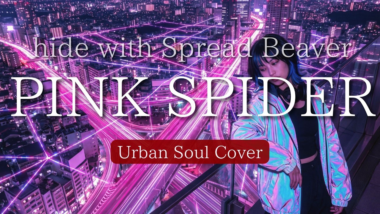 Toxic Neon City – ピンクスパイダー (R&B Cover)｜hide 名曲をアーバンソウルで｜MIDNIGHT TOKYO SOUL