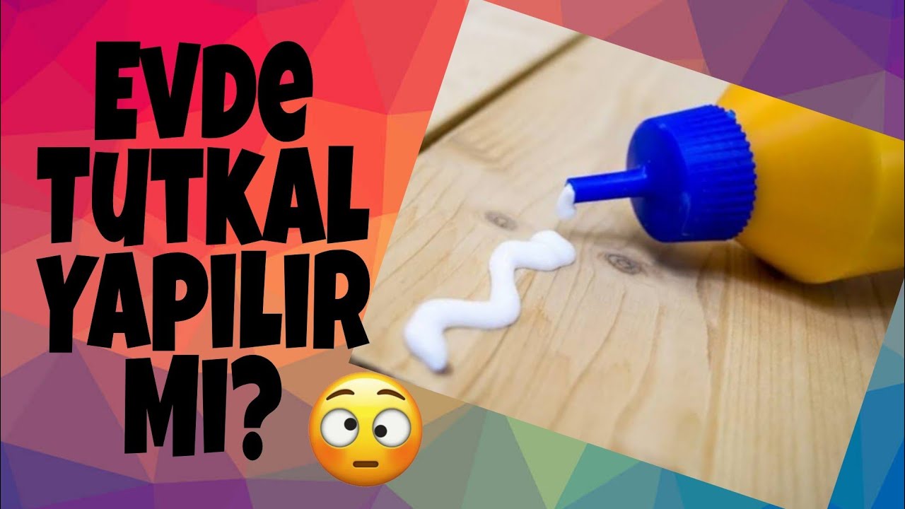 Evde g&uuml;&ccedil;l&uuml; yapıştırıcı yapımı. (tutkal nasıl yapılır?).