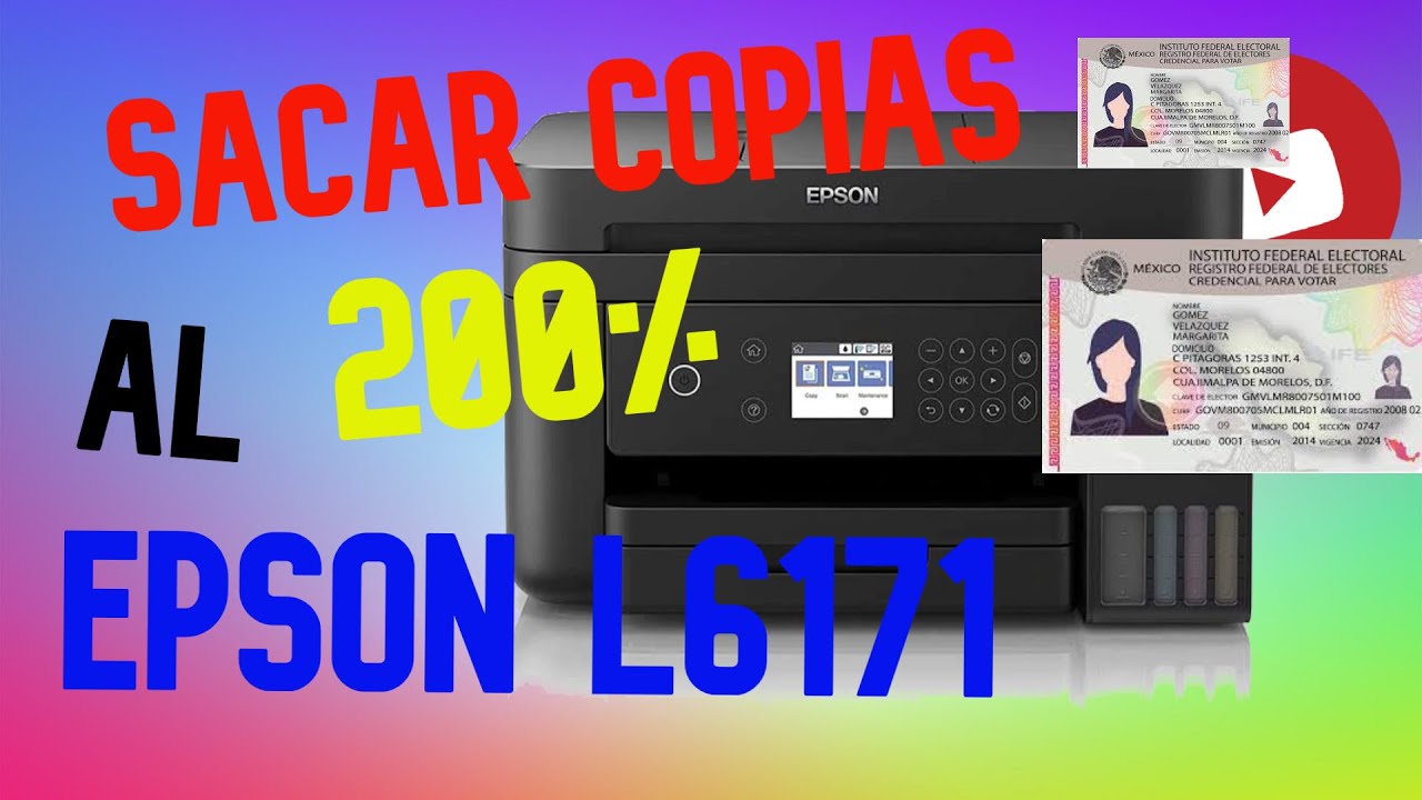 Impresiones Al 200 % En Una Impresora Epson L6171