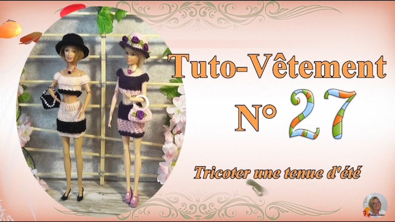 🥢 Tuto Vêtement N°27 | 👙Tricoter une tenue d'été