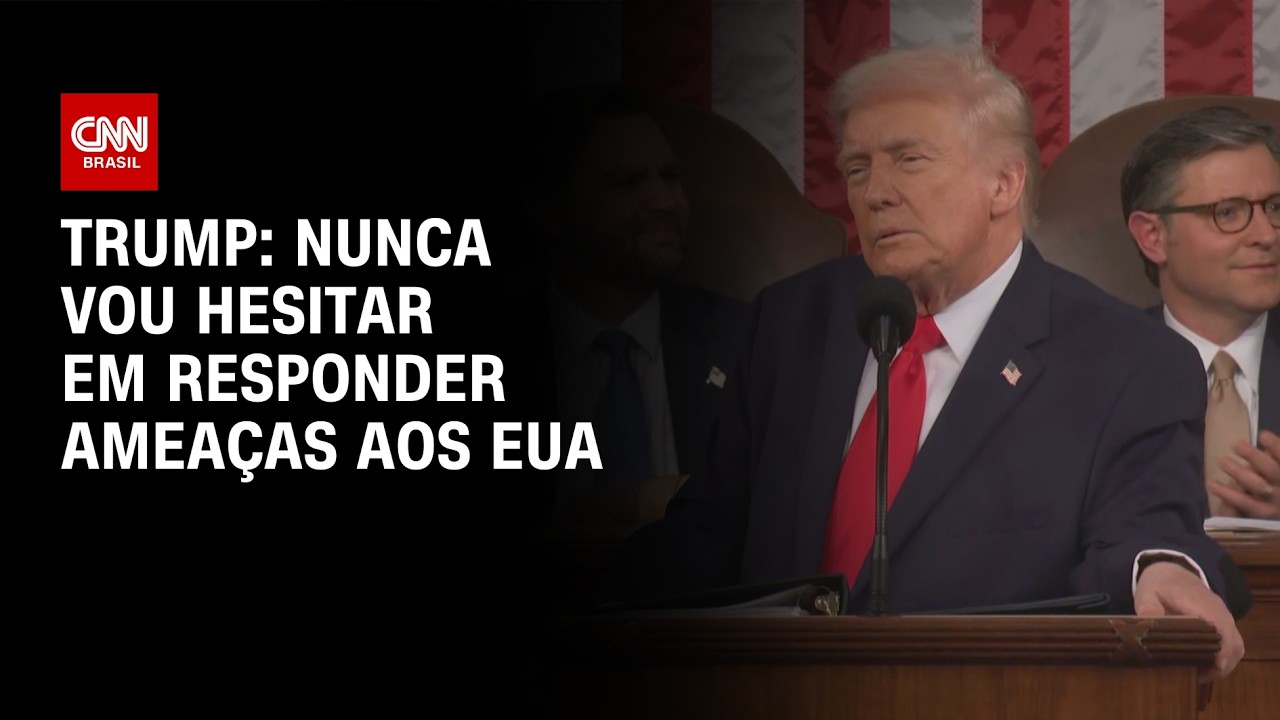 Citando Irã, Trump diz que nunca vai hesitar em responder ameaças aos EUA | CNN BRASIL
