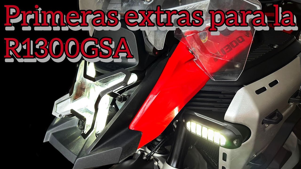 Extras de Wunderlich para la R 1300 GS Adventure!!!