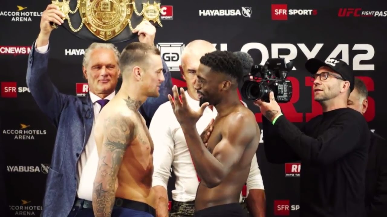 GLORY 42 Paris: Official Weigh-in
