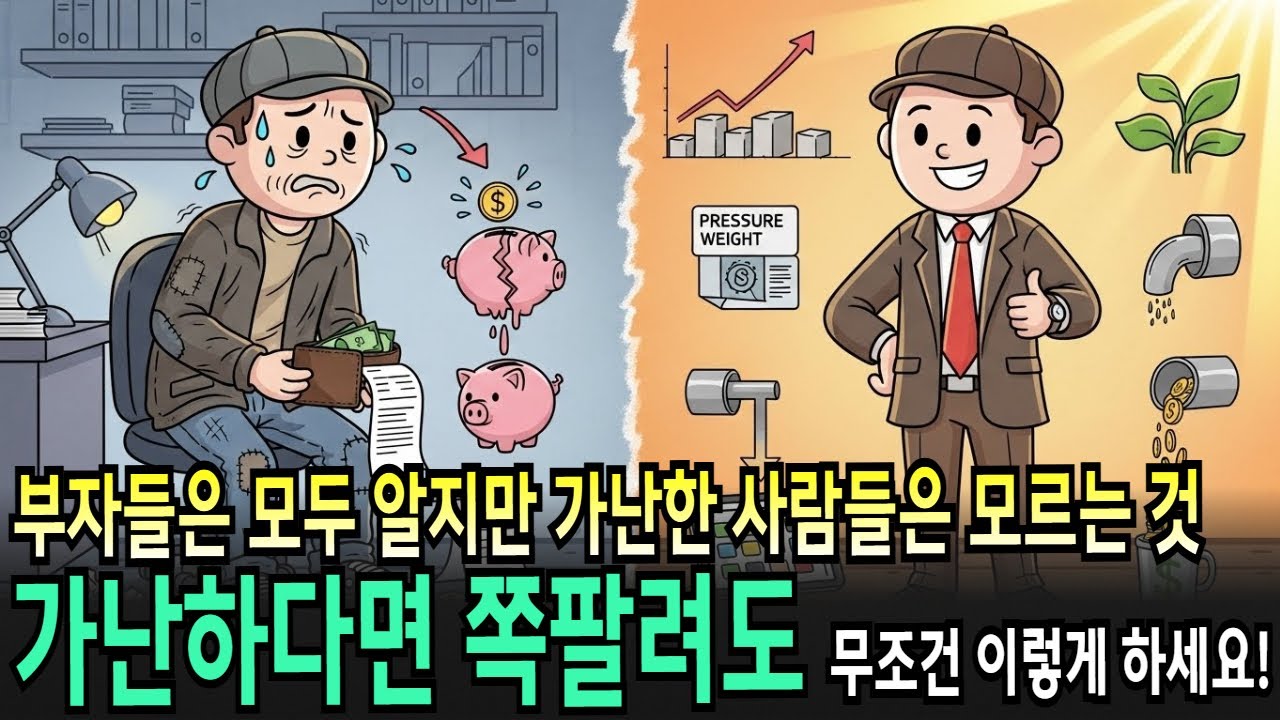 "돈이 녹고 있다!" 열심히 일해도 가난해지는 이유, 요즘 돈 버는 사람들은 이렇게 합니다.