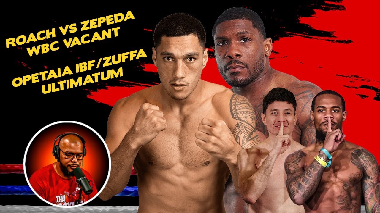 ☎️Shakur Stevenson Exit Sparks WBC Chaos: Roach vs Zepeda + Opetaia Zuffa Belt ❗️