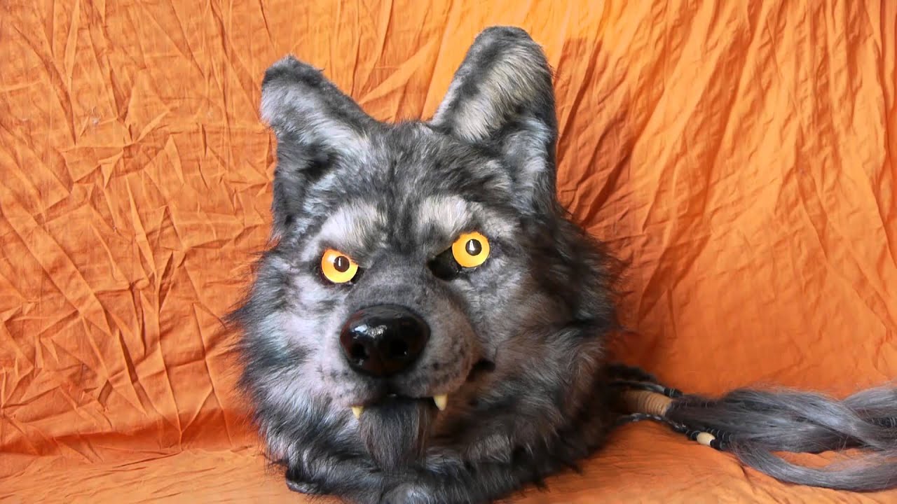 Animatronic Fursuit Head WMW66-Costumes