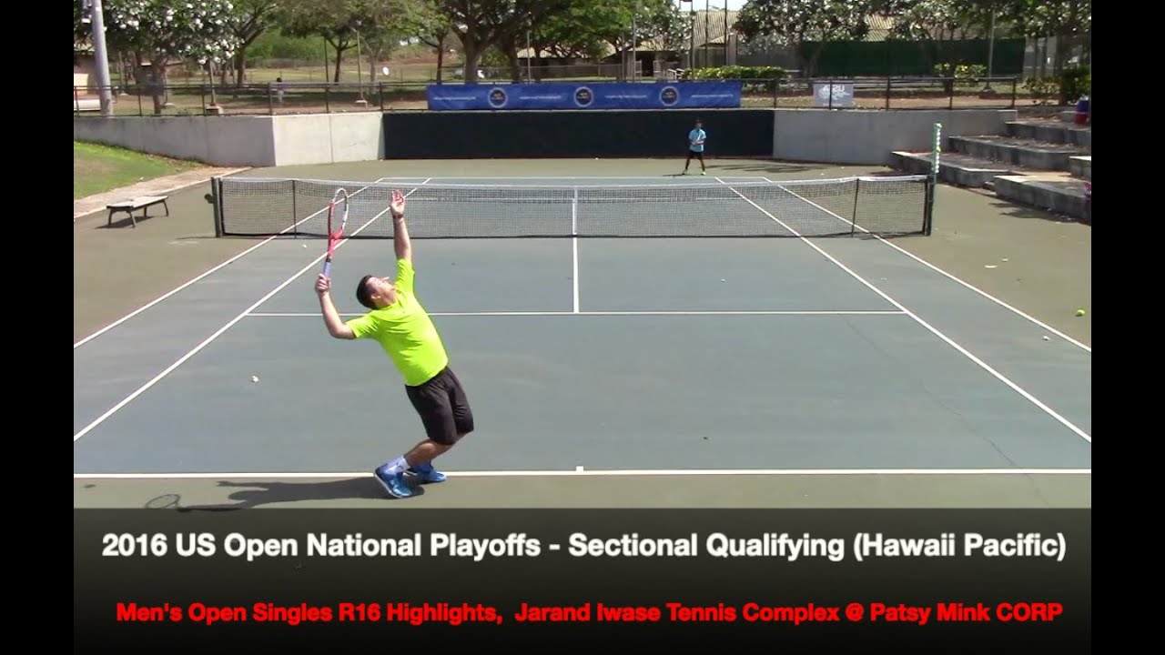 Men's Open Singles R16 HLTS - 2016 US Open National Playoffs (Hawaii Sectional Qualifying)
