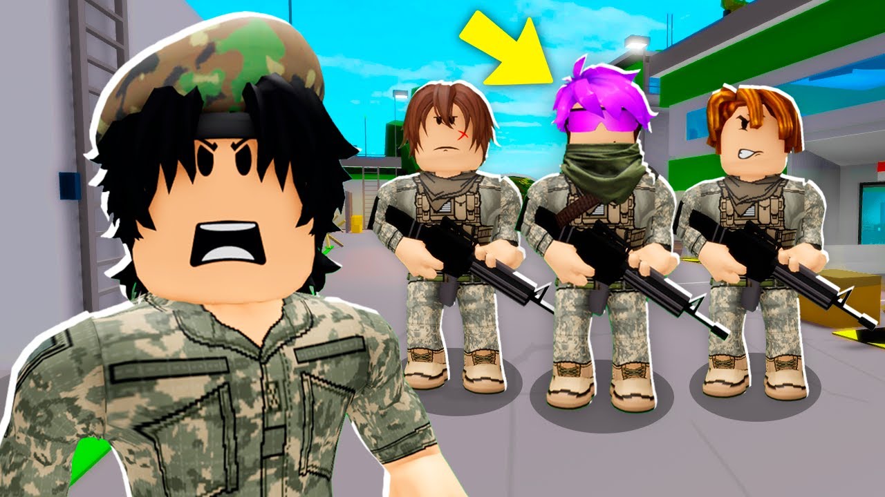 I JOINED THE ARMY in BROOKHAVEN!