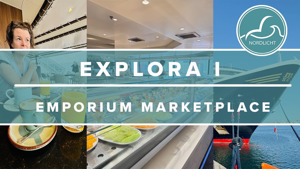 Explora 1 Emporium Marketplace: Kulinarische Weltreise auf hoher See | MSC Kreuzfahrt