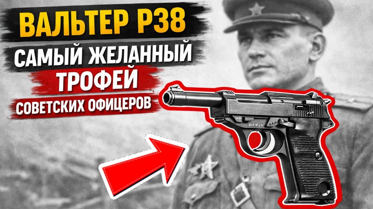 Почему советские офицеры мечтали о трофейном Walther P38
