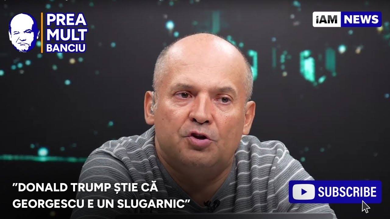 Prea Mult Banciu - 17 Septembrie | Călin Georgescu se consideră Donald Trump de Rom&acirc;nia!