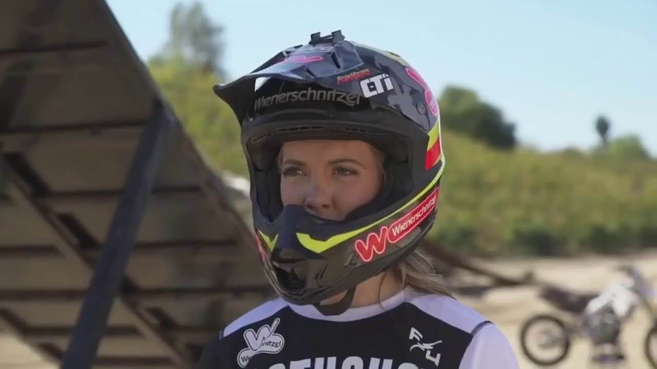 GIRL ON DIRT BIKE