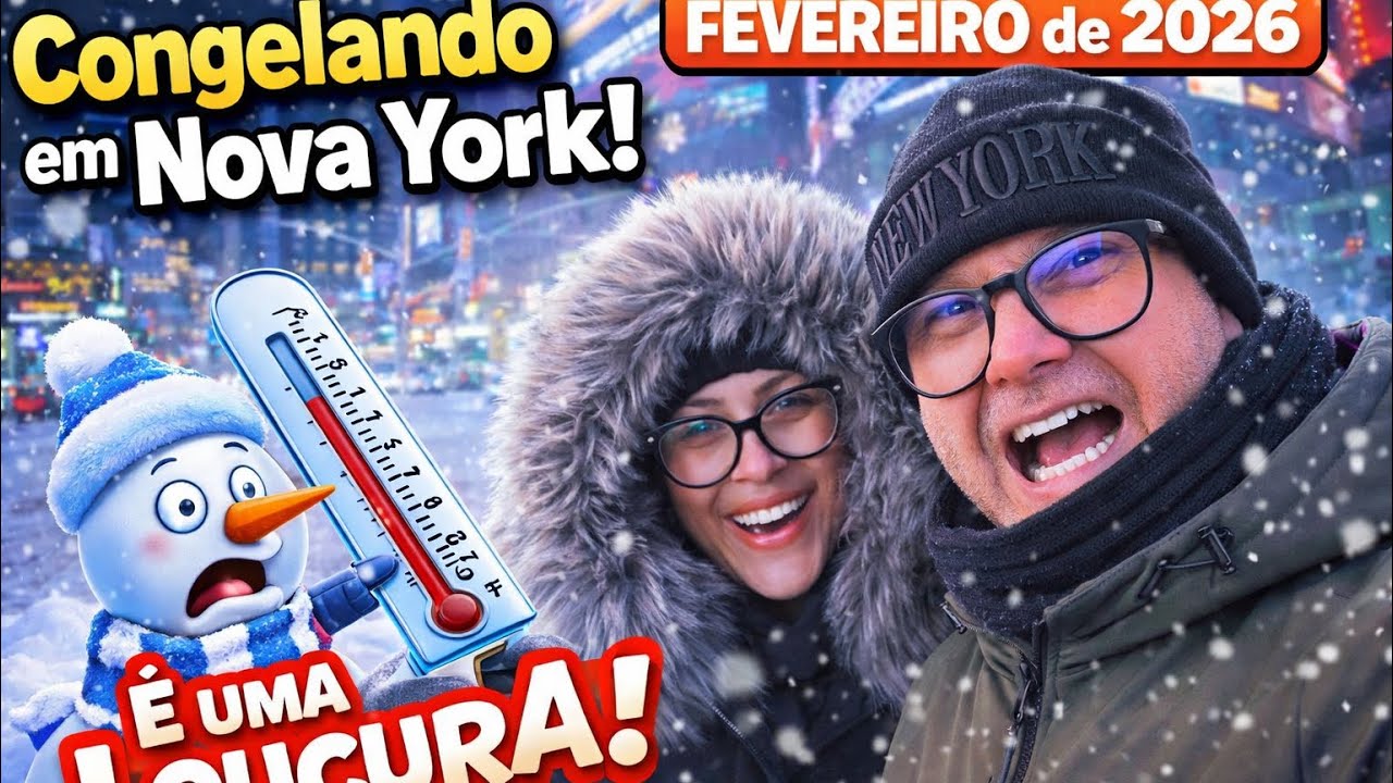 Caminhando por Nova York em 2026