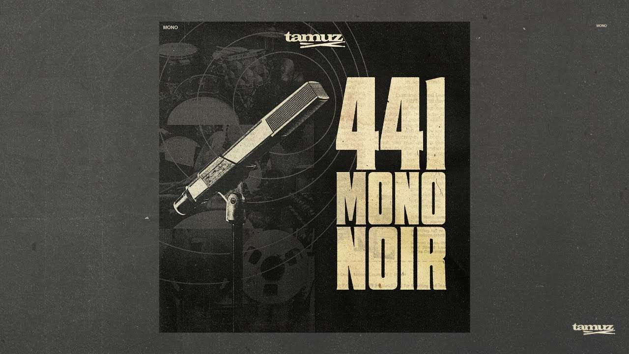 MONO VINTAGE DRUMS - 441 Mono Noir - Drum Kit By Tamuz