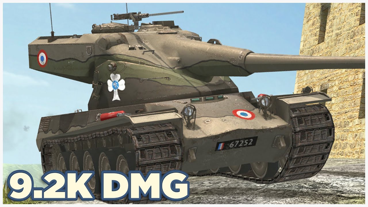 AMX 50 B • 9.2К УРОНА • 7 ФРАГОВ • WoT Blitz