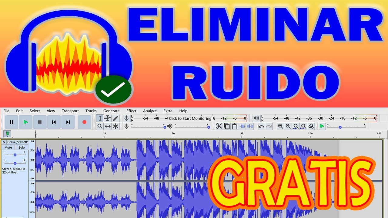 El Mejor Programa para Quitar el RUIDO de Fondo del Micrófono ¡GRATIS!