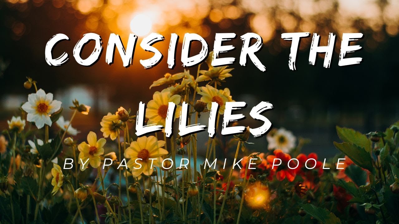 Consider the Lilies (with Lyrics)