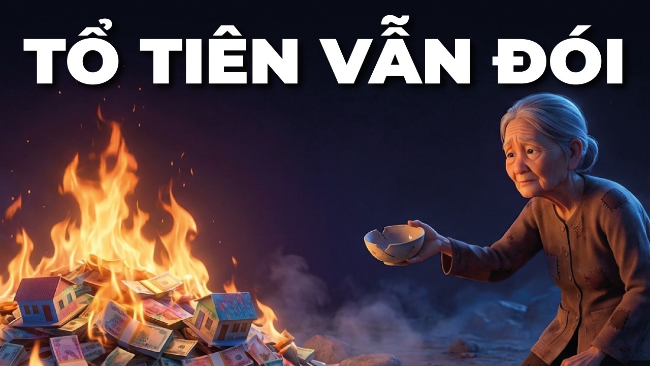 Đốt Cả Núi Vàng Mã, Tại Sao Tổ Tiên Vẫn Báo Mộng Kêu Đói? (Sự Thật Cõi Âm)