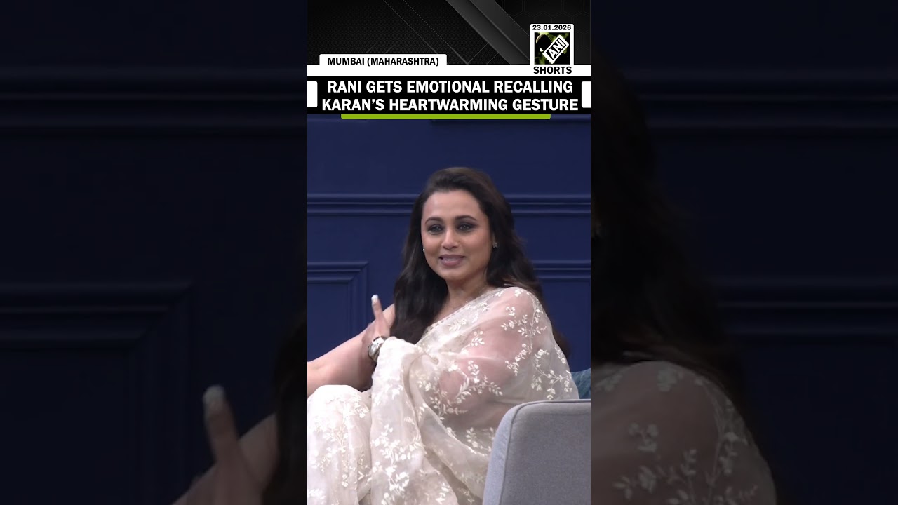 Watch: Rani Mukherjee gets emotional recalling Karan Johar’s heartwarming gesture