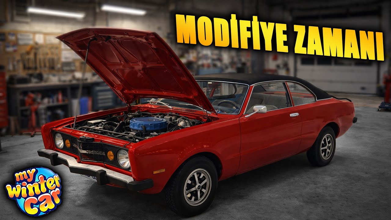 My Winter Car MODİFİYE GÜNÜ  - Corris Rivett // GERÇEK HAYAT SİMÜLASYONU #18 // CANLI YAYIN