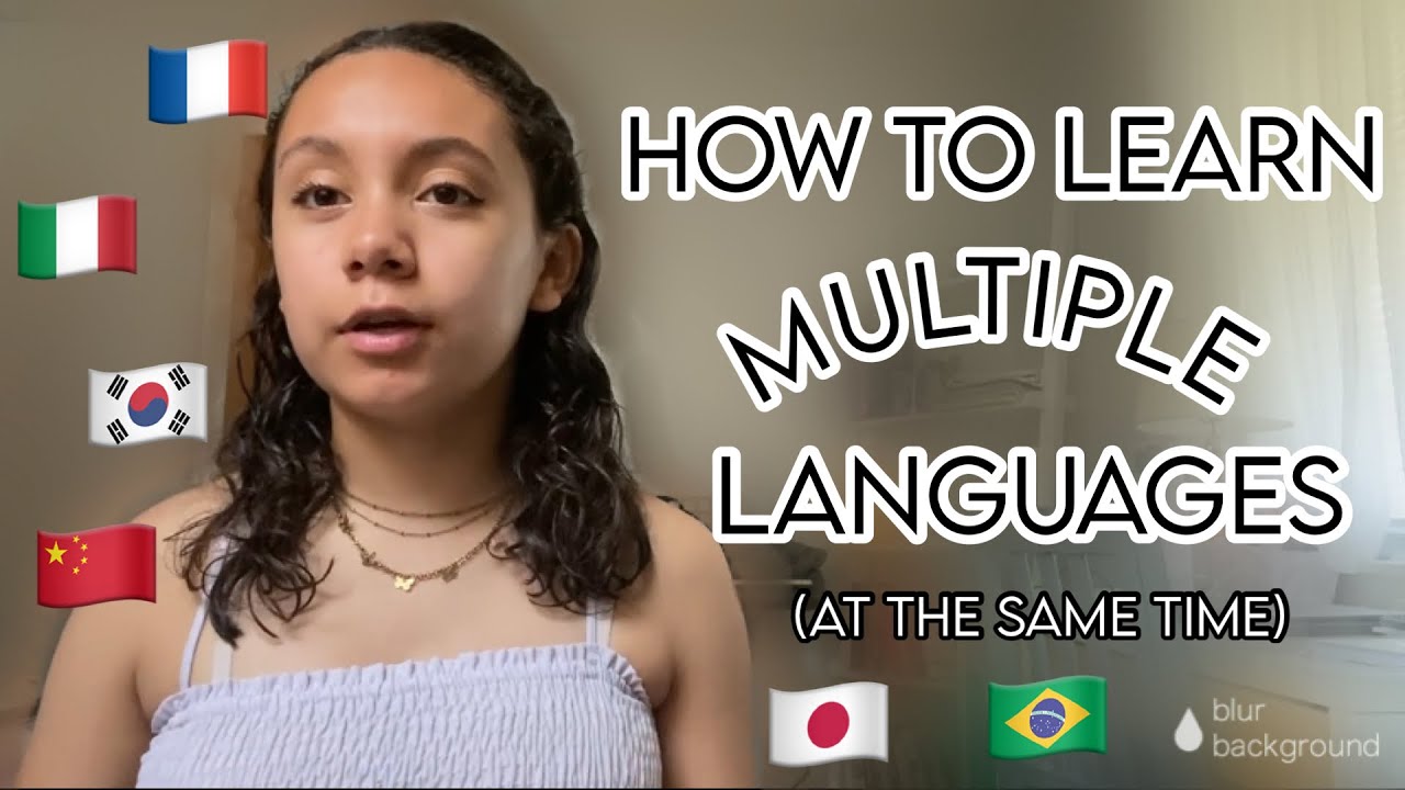 HOW TO LEARN 2+ LANGUAGES AT A TIME | HOW I LEARN 3 LANGUAGES 🇫🇷🇰🇷🇮🇹
