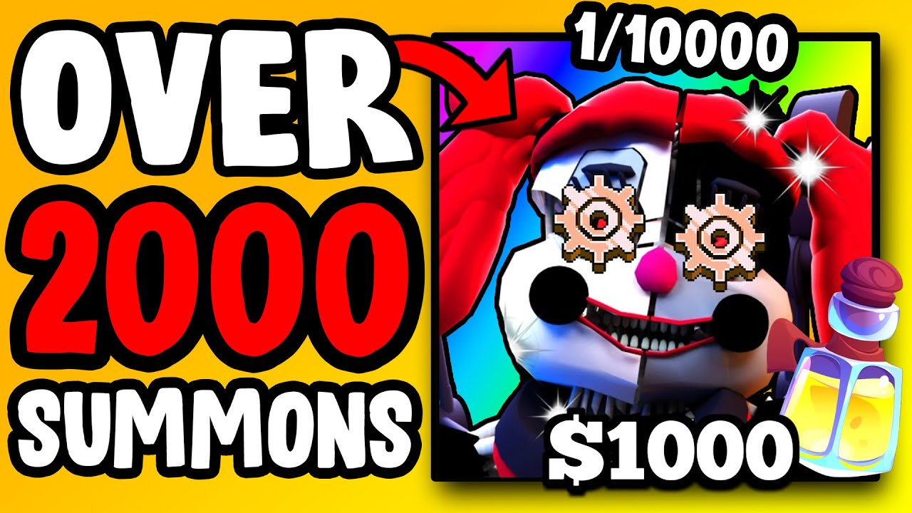 I SPENT 200,000 GEARS with MAX LUCK and SHINY HUNTER... (Five Nights TD)