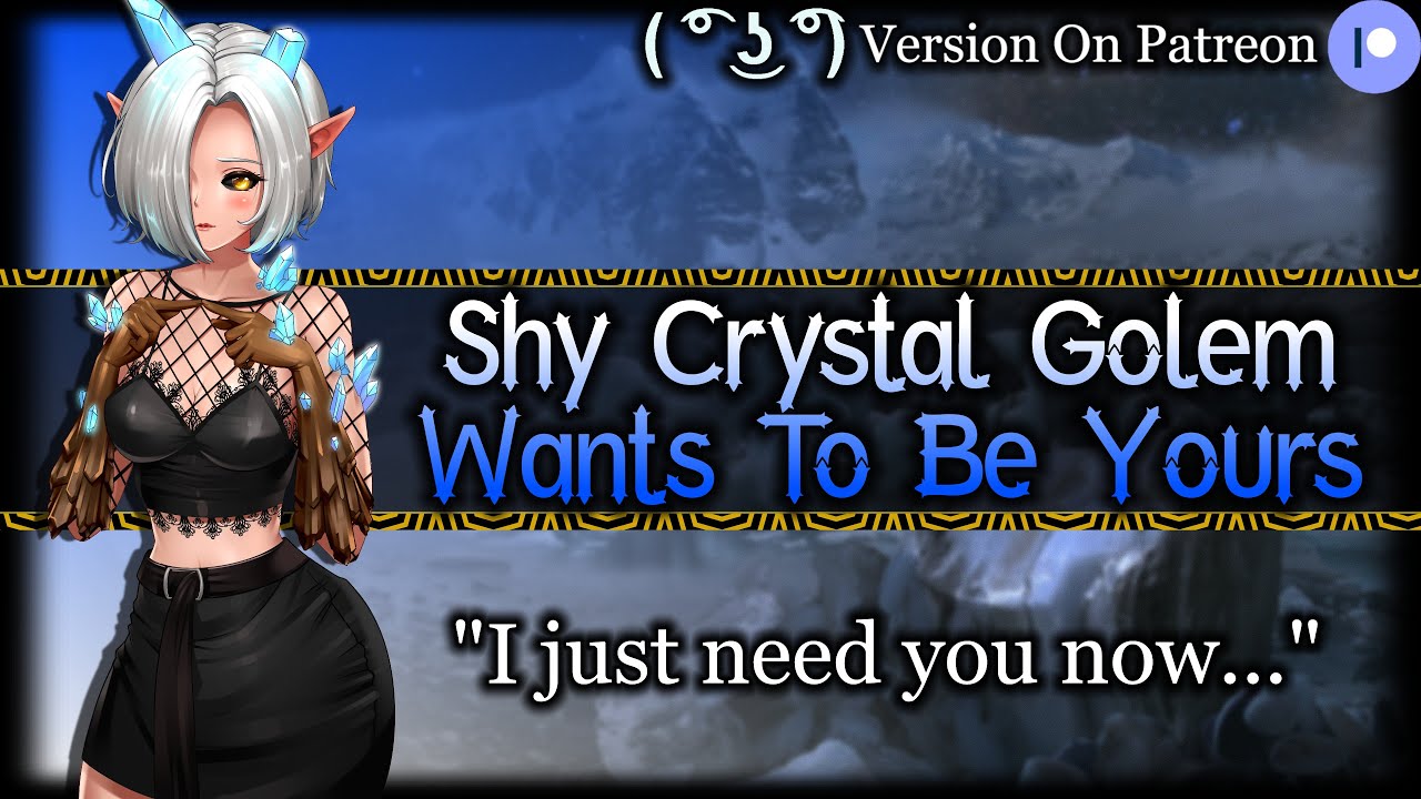 Crystal Golem Wants To Be All Yours [Shy] [Needy] [Cuddles] | Monster Girl ASMR Roleplay /F4A/