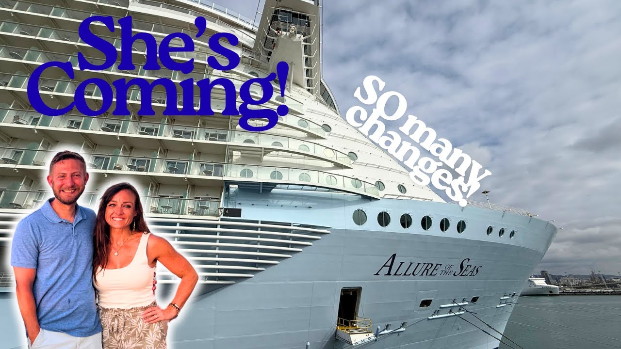 Полная экскурсия по кораблю Allure of the Seas после сухого дока!