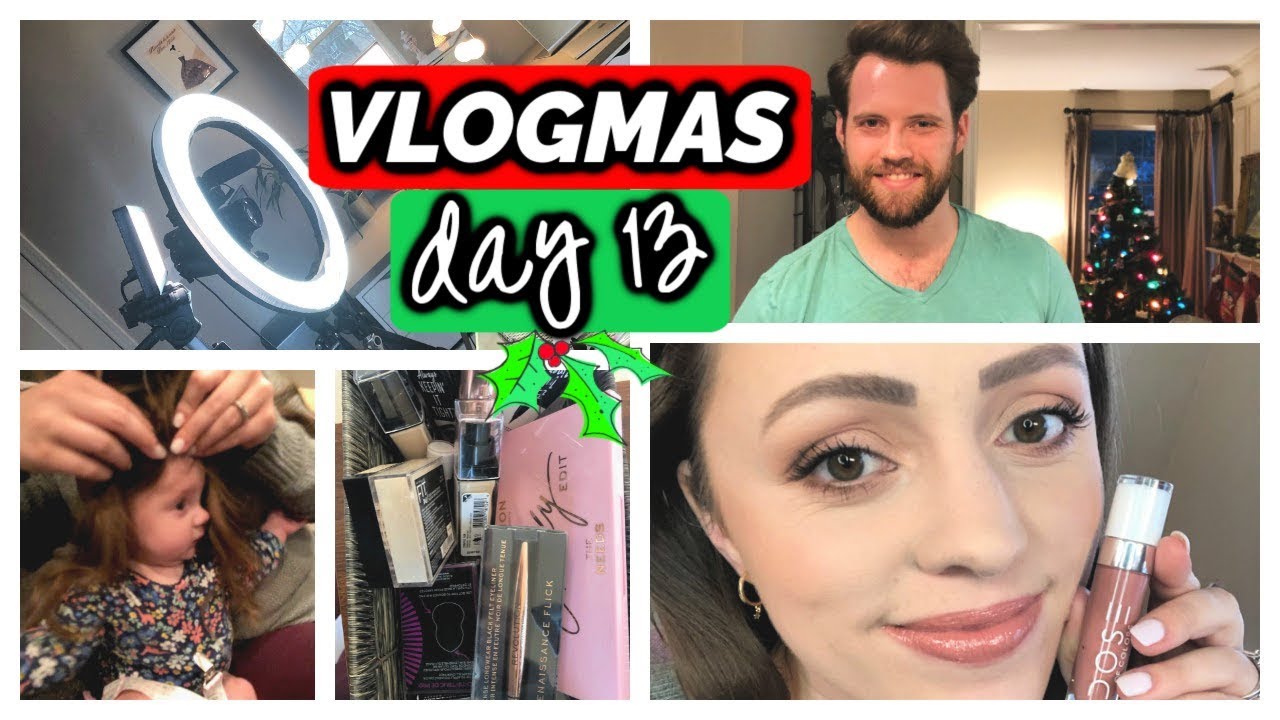 VLOGMAS DAY 13 | Filming Makeup Videos, Gigi's 