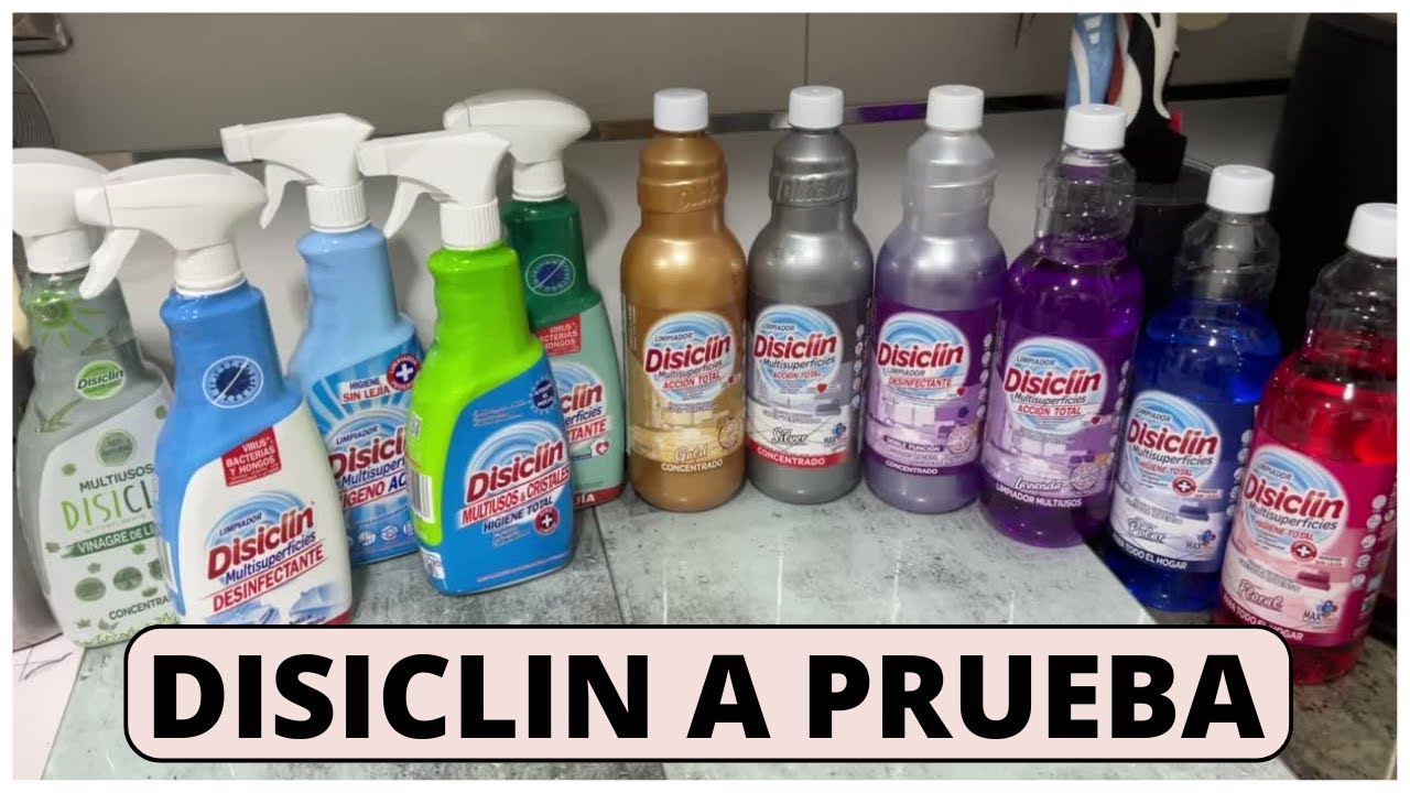 ✔🧼DISICLIN A PRUEBA+ME HABRÁN GUSTADO❓❓