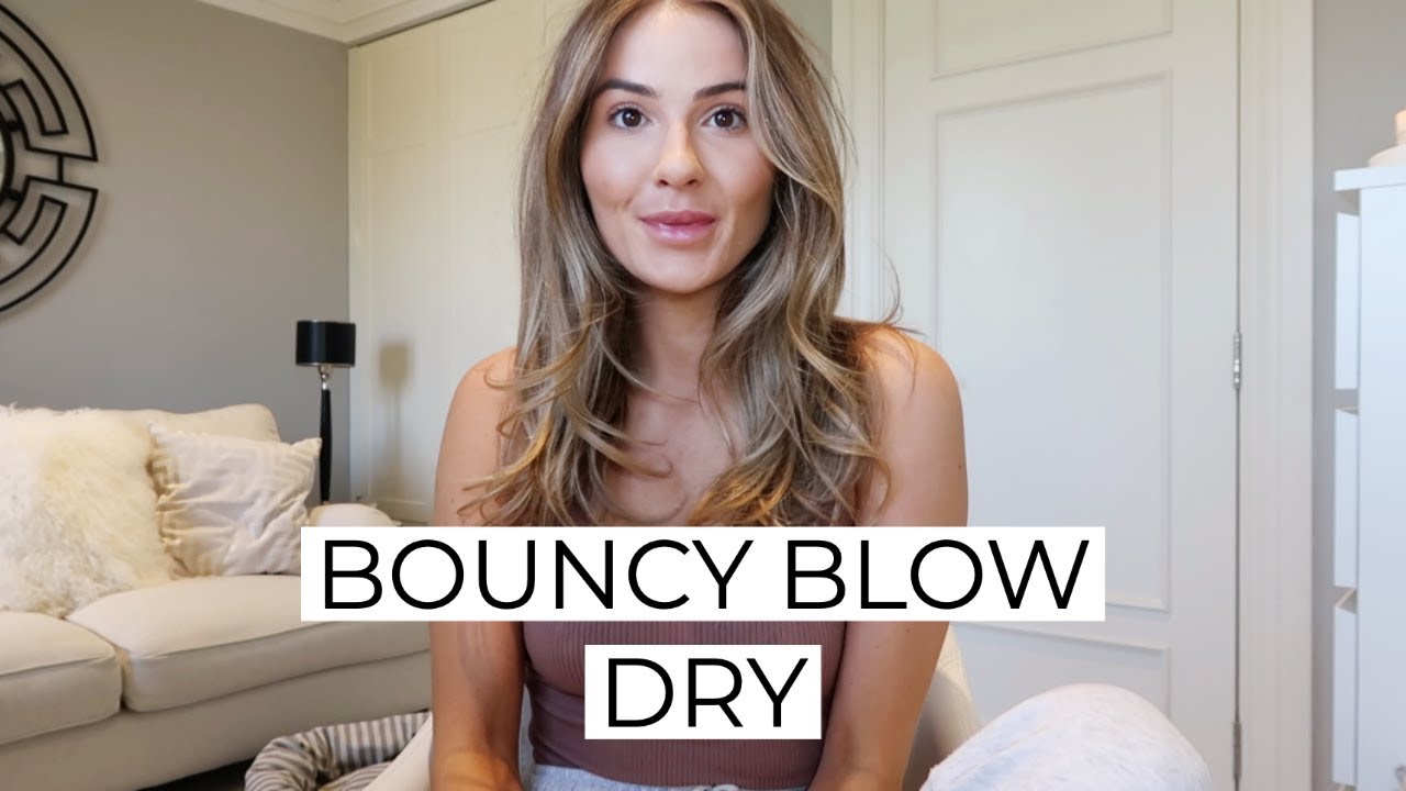 EASY AT HOME BOUNCY BLOW DRY | DYSON AIRWRAP | NADIA ANYA
