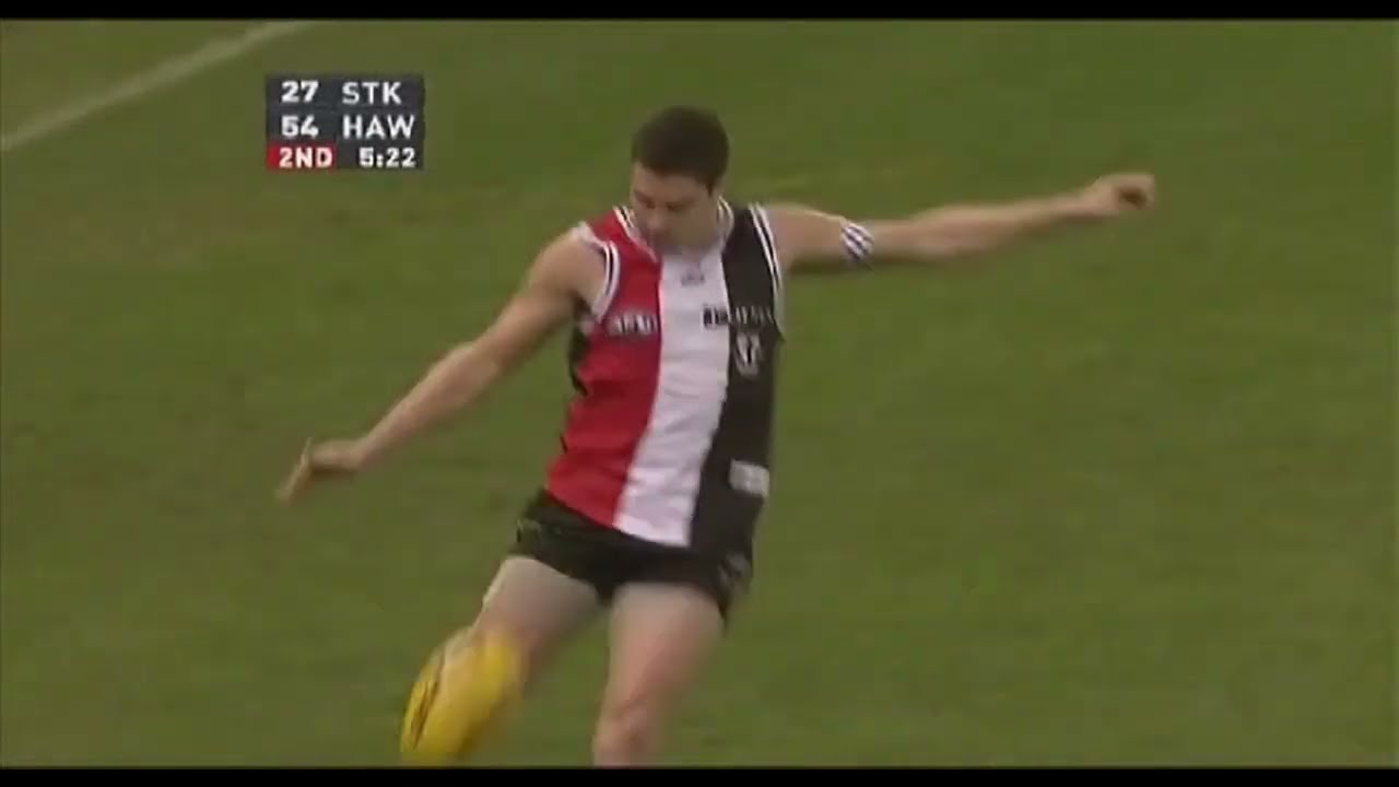 St Kilda Saints FC: 2008 AFL Premiership Highlights. Round 16, St Kilda v Hawthorn, Docklands.
