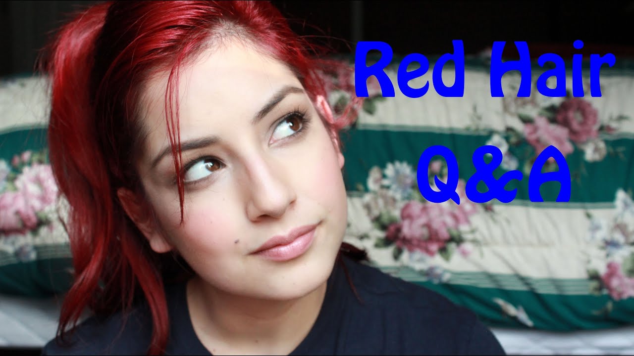 Red Hair Q&A How to maintain red hair