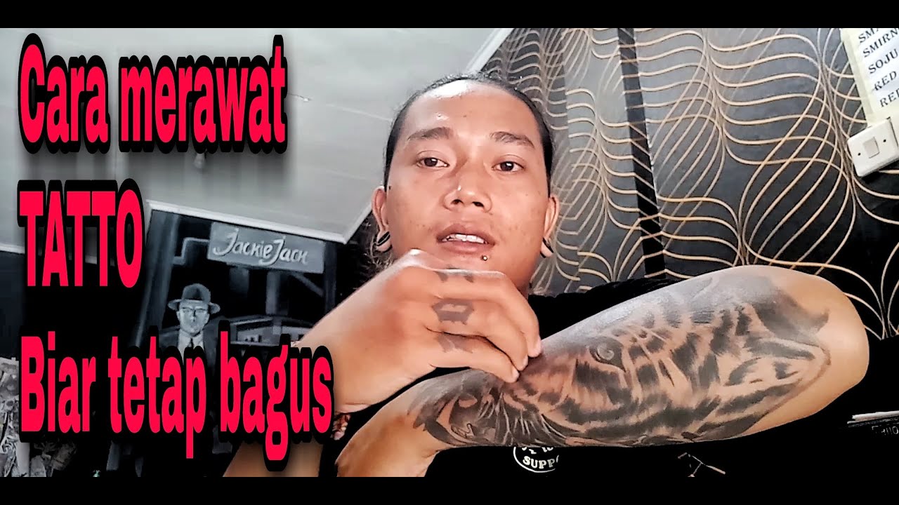 CARA MERAWAT TATTO BARU AGAR TETAP BAGUS