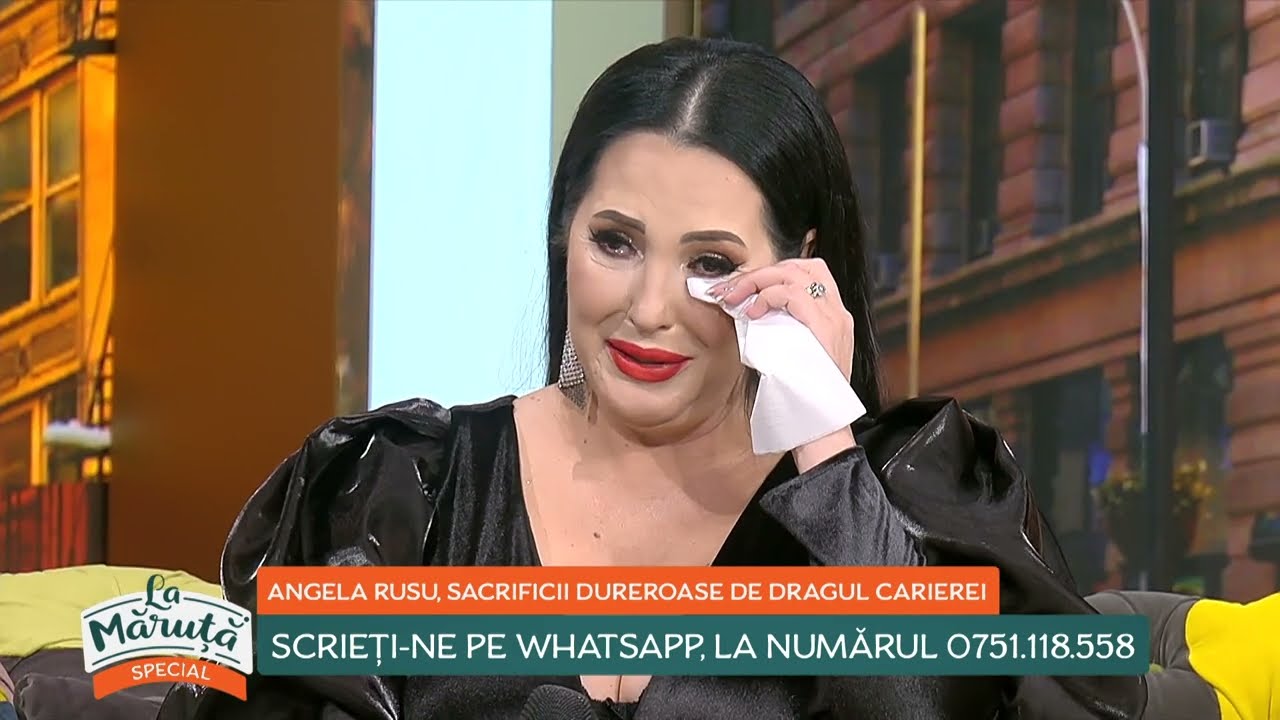 Angela Rusu, sacrificii dureroase de dragul carierei