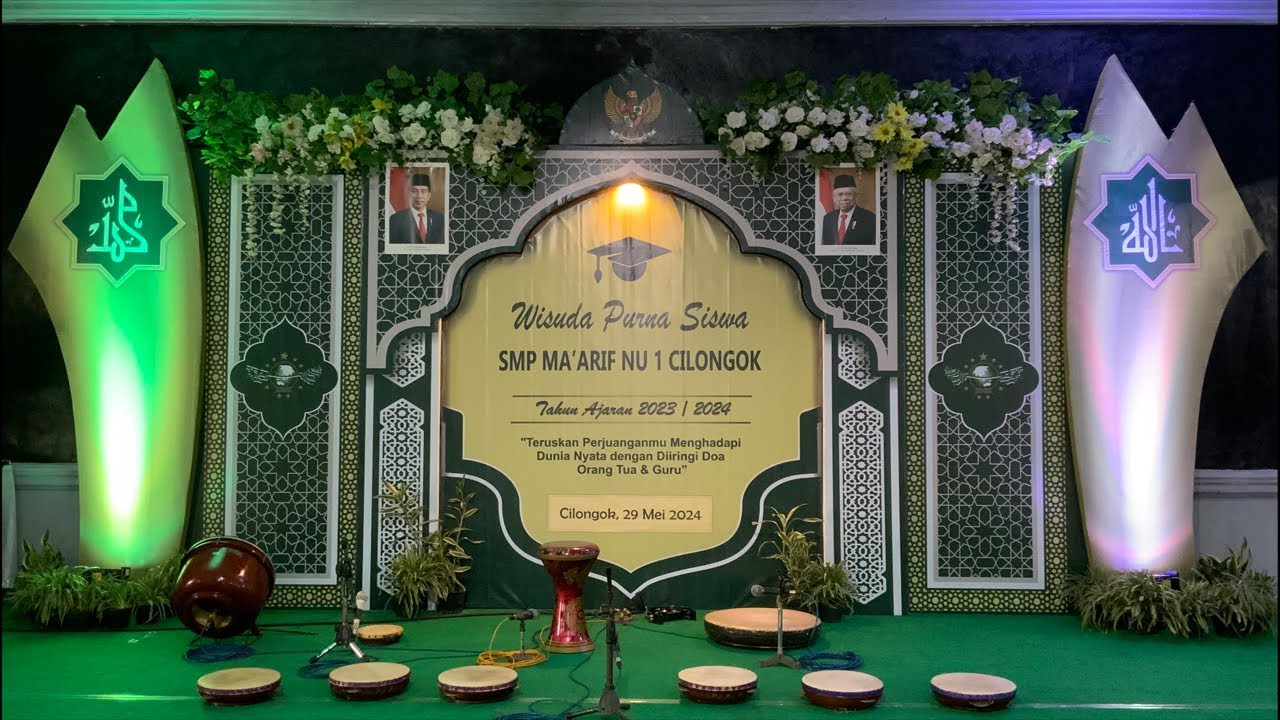 WISUDA PURNA SISWA SMP MA’ARIF NU 1 CILONGOK 2024