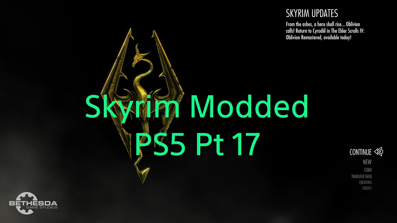 Skyrim Modded Playthrough PS5 Pt 17