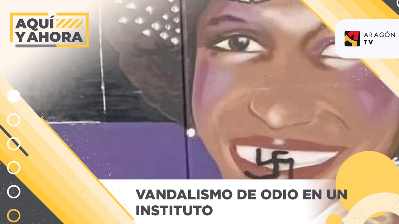Vandalismo de odio en un instituto de La Puebla de Alfindén