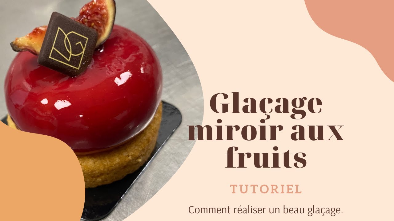 Tuto pâtisserie vegan : Glaçage miroir aux fruits