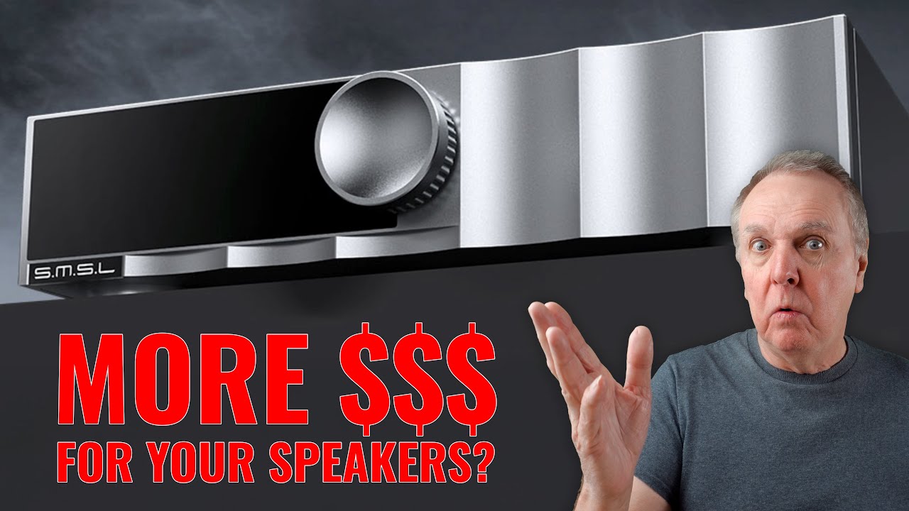 This amp will get you better speakers - S.M.S.L PA200