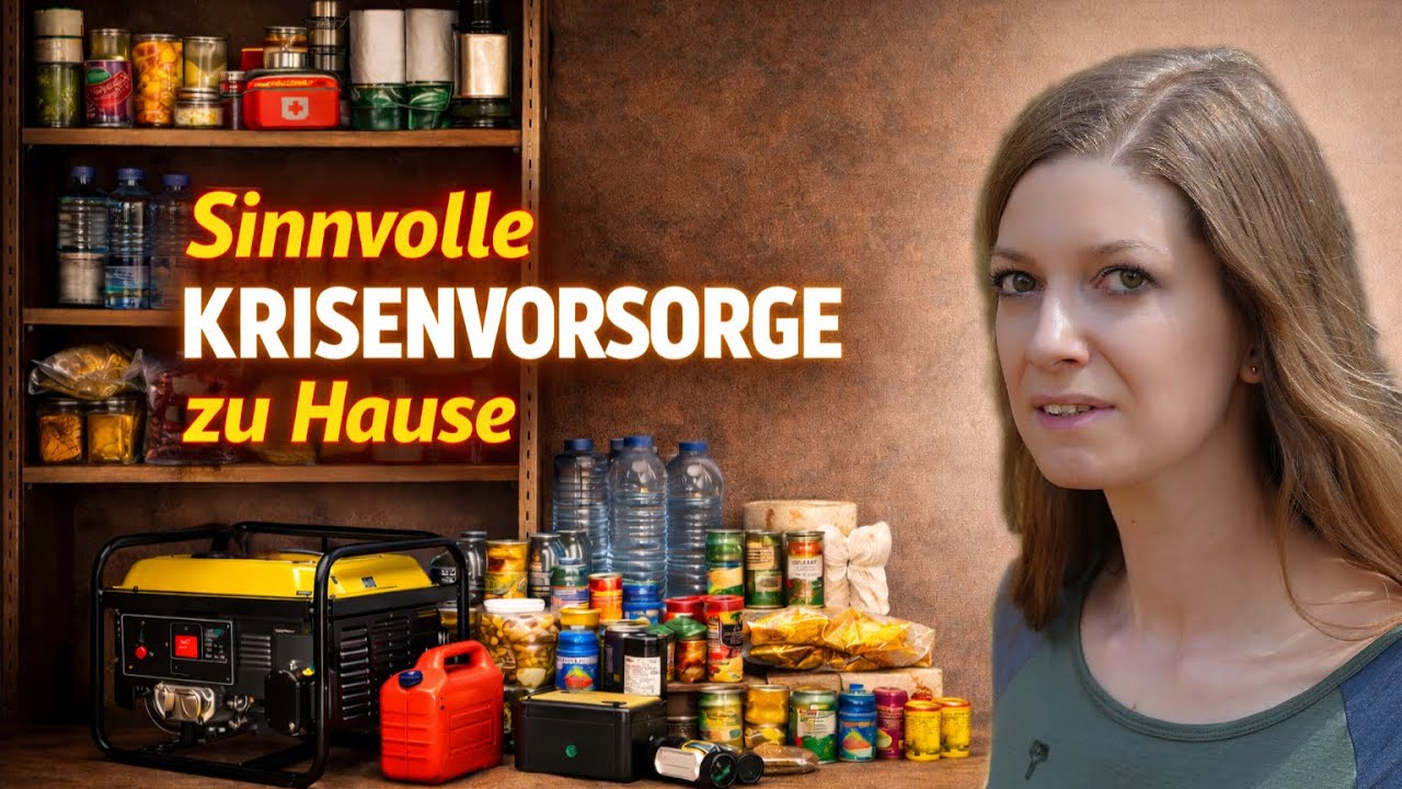 📍⚠️Realistische Krisen-Vorsorge zuhause​🕯️​​➡️was WIRKLICH zählt​⬅️​ Teil I - Reupload -