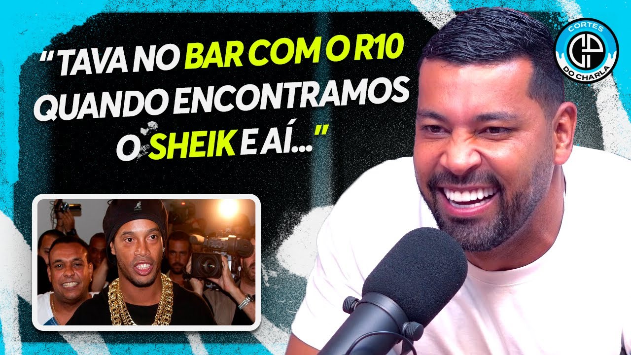 “ROLÉ INFINITO” com RONALDINHO E SHEIK 😂