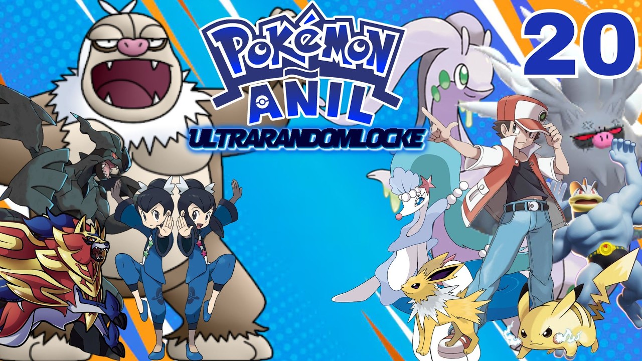 Pokemon Añil UltraRandomLocke #20: ¿¡Slaking Destructor de LOCKES!?
